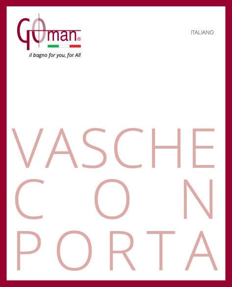 Goman - Catalogo VASCHE CON PORTA