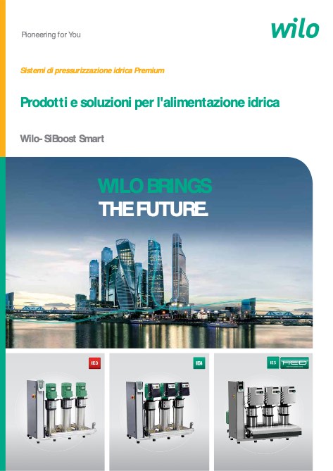 Wilo - Catalogo SiBoost Smart