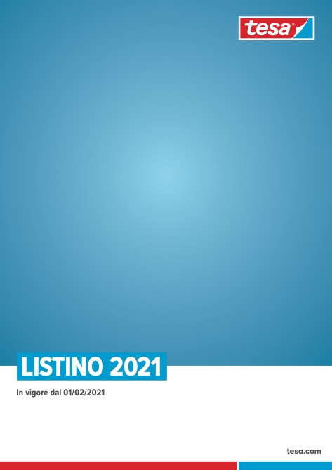 Tesa - Listino prezzi 02-2021