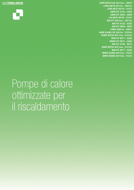 Climaveneta - Listino prezzi Pompe di calore ottimizzate per il riscaldamento