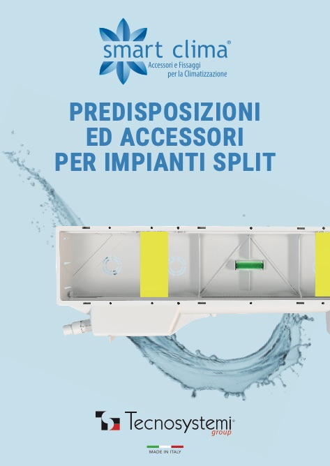 Tecnosystemi - Catalogo Smart Clima - Predisposizioni ed accessori per impianti split