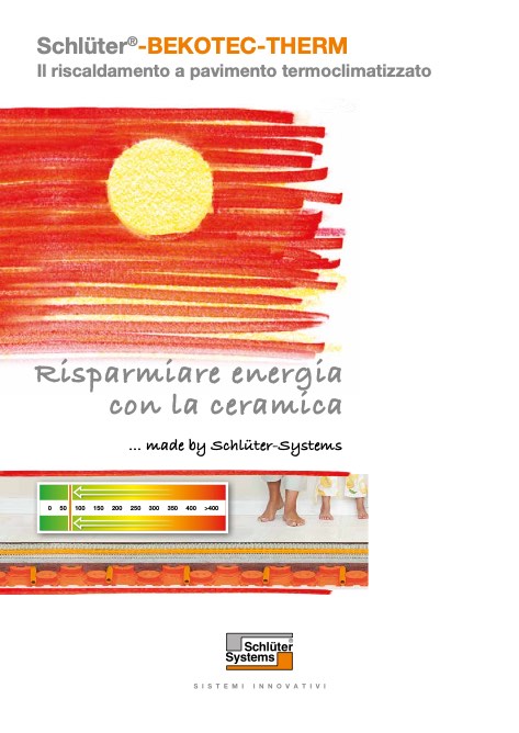 Schluter - Catalogo Risparmiare energia con la ceramica