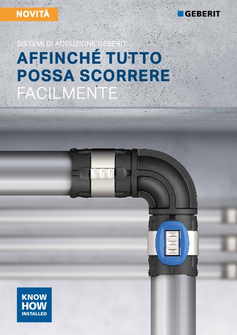 Geberit - Catalogo SISTEMI DI ADDUZIONE