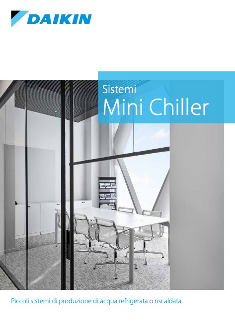 Daikin - Catalogo Sistemi Mini Chiller