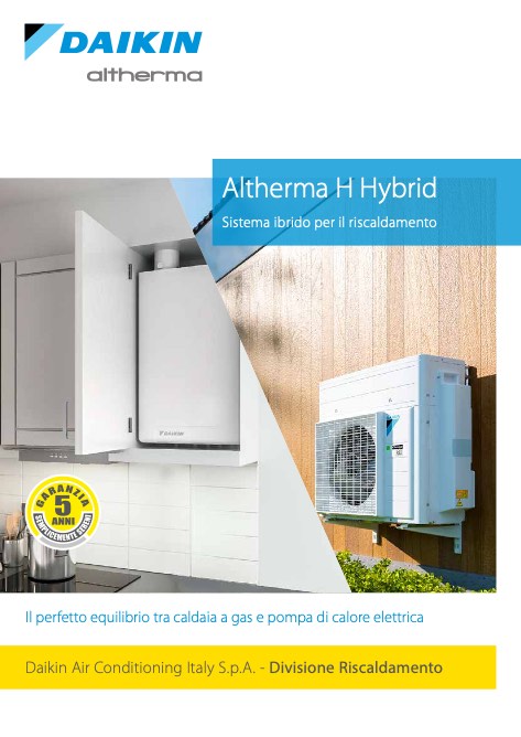 Daikin Riscaldamento - Catalogo Altherma H Hybrid