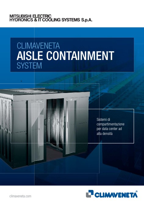 Climaveneta - Catalogo AISLE CONTAINMENT