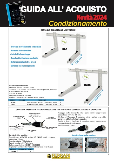 Ferrari - Catalogo Novità condizionamento