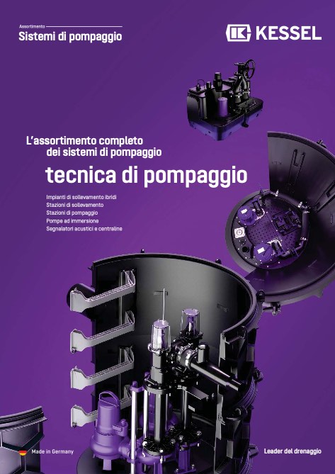 Kessel - Catalogo Assortimento sistemi di pompaggio