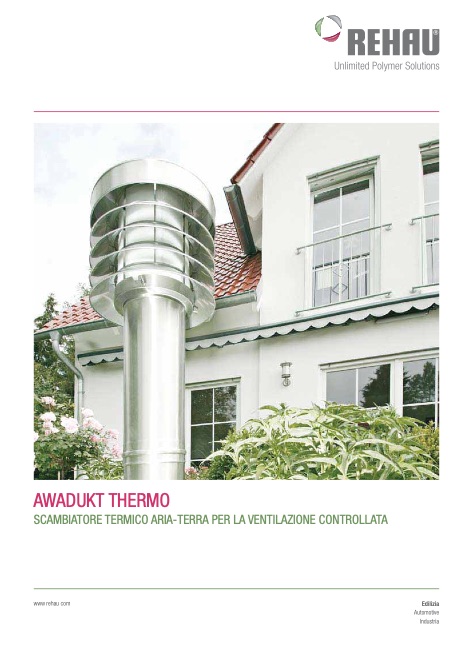 Rehau - Catalogo Awadukt Thermo