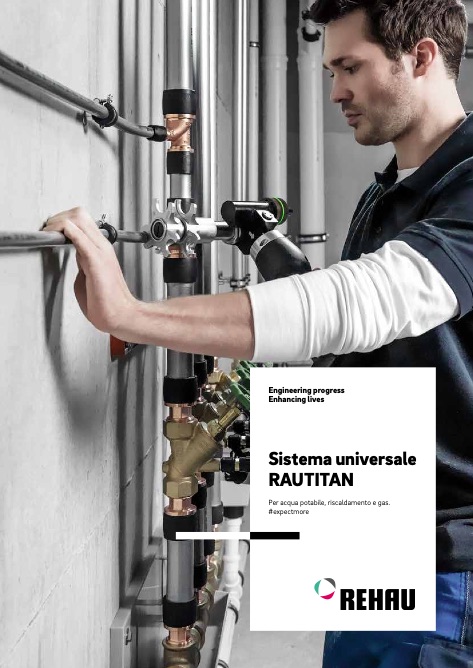 Rehau - Catalogo Sistema universale RAUTITAN