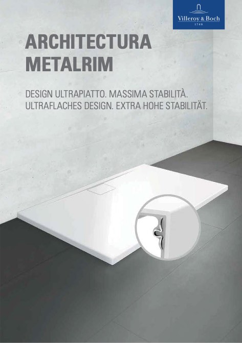 Villeroy&Boch - Catalogo Architectura metalrim