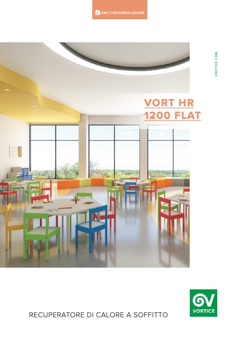 Vortice - Catalogo VORT HR 1200 FLAT