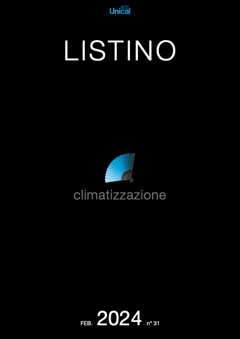 Unical - Listino prezzi CLIMATIZZAZIONE