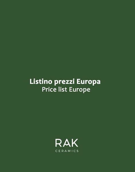 Rak Ceramics - Listino prezzi 2024