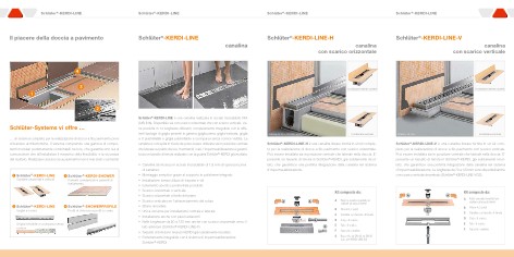 Schluter - Catalogo Kerdi-line H