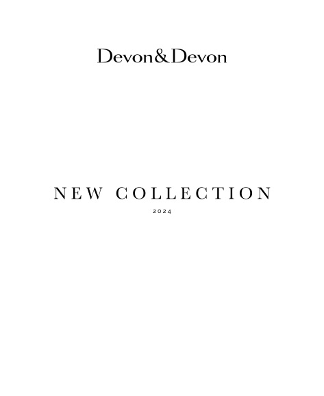 Devon&Devon - Listino prezzi New Collection 2024