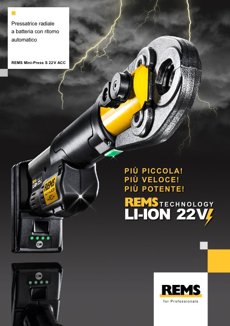 Rems - Catalogo Mini Press S