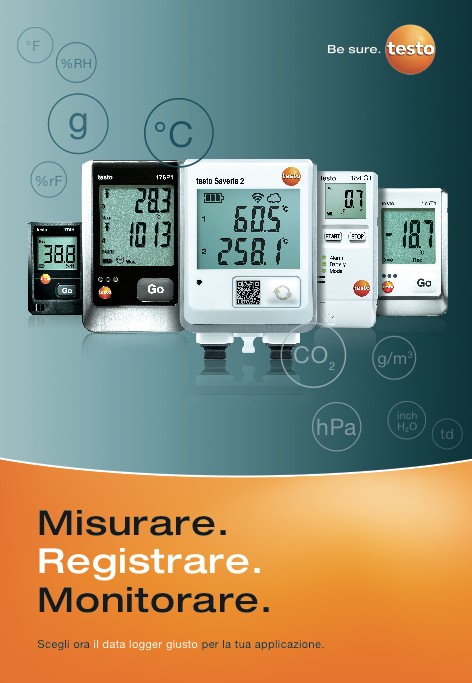 Testo - Catalogo Data logger