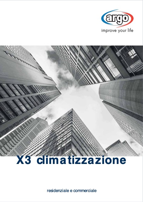 Argo - Catalogo CLIMATIZZAZIONE