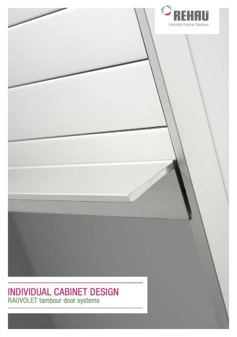 Rehau - Catalogo Individual cabinet design