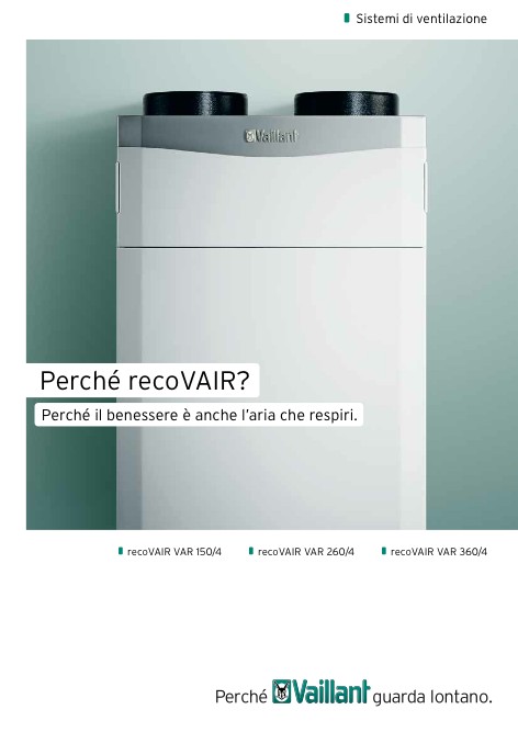 Vaillant - Catalogo Reco vair