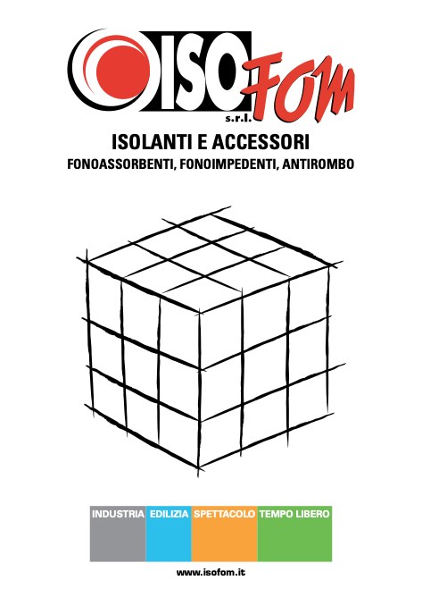 Isofom - Catalogo ISOLANTI E ACCESSORI