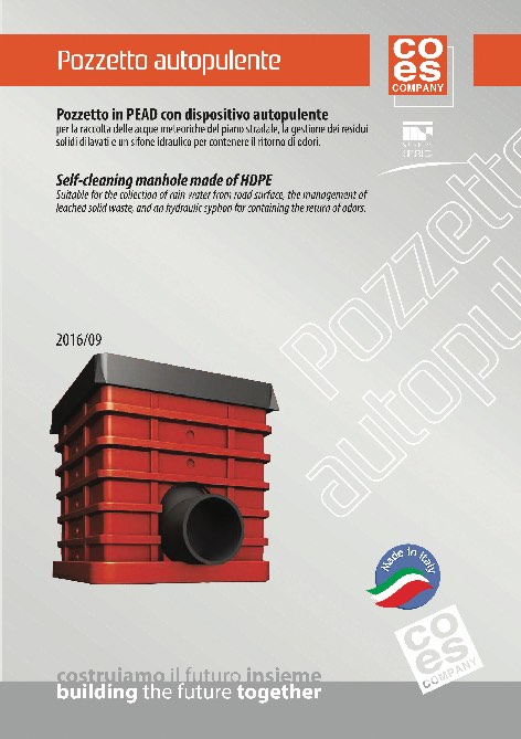 Coes - Catalogo Pozzetto Autopulente