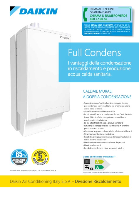 Daikin Riscaldamento - Catalogo FullCondens