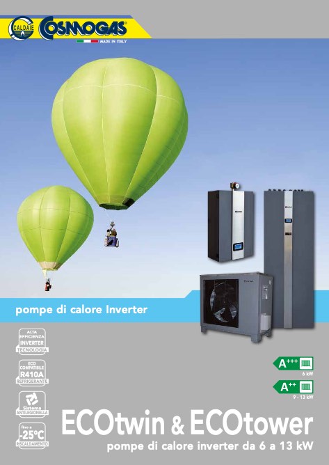 Cosmogas - Catalogo Pompe di calore Inverter