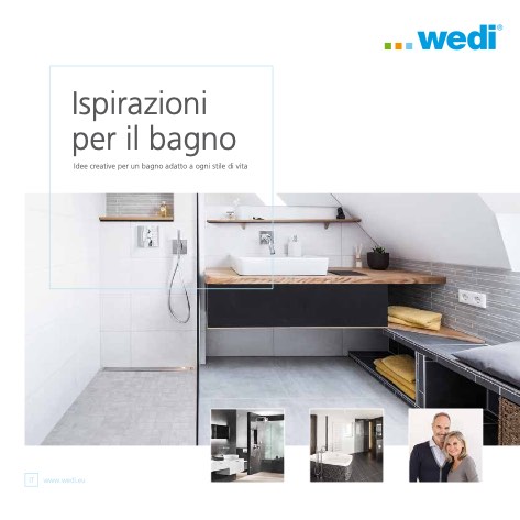 Wedi - Catalogo Ispirazioni per il bagno