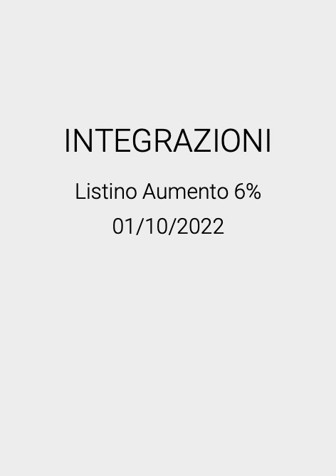 Bocciolone Antincendio - Listino prezzi Integrazioni 2022