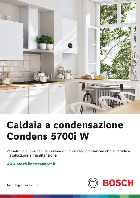 Bosch Termotecnica - Catalogo Condens 5700i W