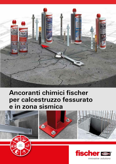 Fischer - Catalogo Ancoranti chimici fischer per calcestruzzo fessurato e in zona sismica