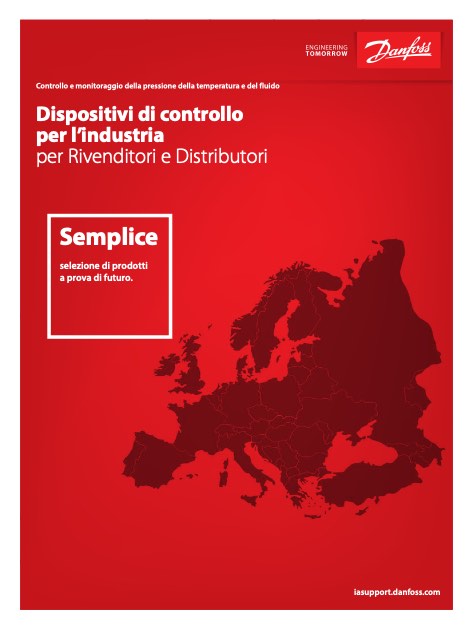 Danfoss - Catalogo Dispositivi di controllo per l’industria