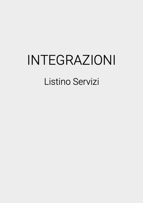 Immergas - Listino prezzi INTEGRAZIONI