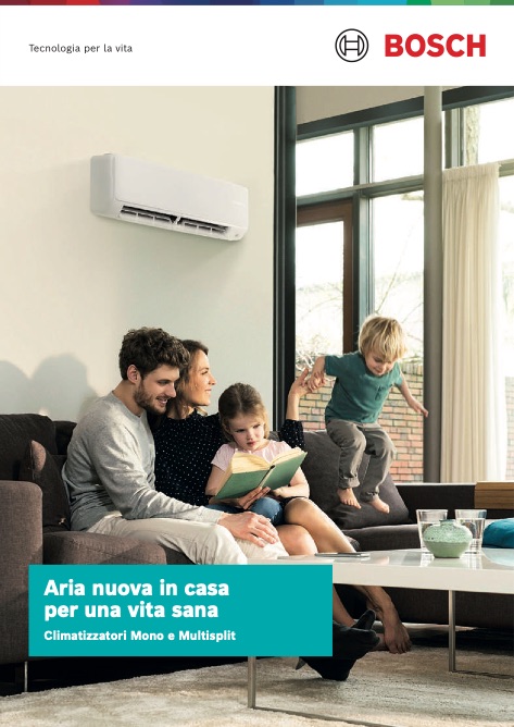 Bosch Termotecnica - Catalogo Gamma Climatizzazione 2023