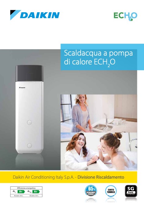 Daikin Riscaldamento - Catalogo Altherma ECH2O DHW