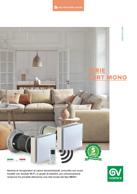 Vortice - Catalogo Serie Vort Mono