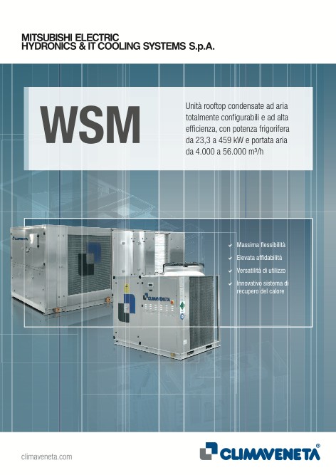 Climaveneta - Catalogo WSM