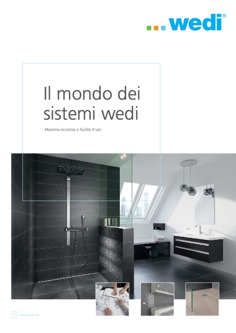 Wedi - Catalogo Il mondo dei sistemi wedi