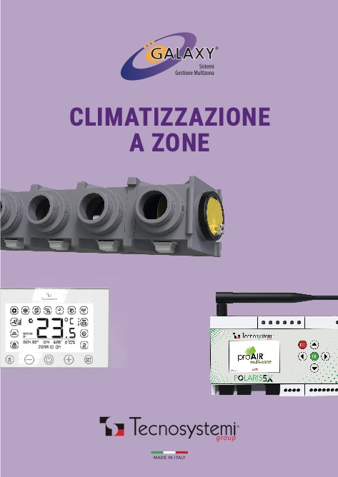 Tecnosystemi - Catalogo Galaxy - Climatizzazione a zone