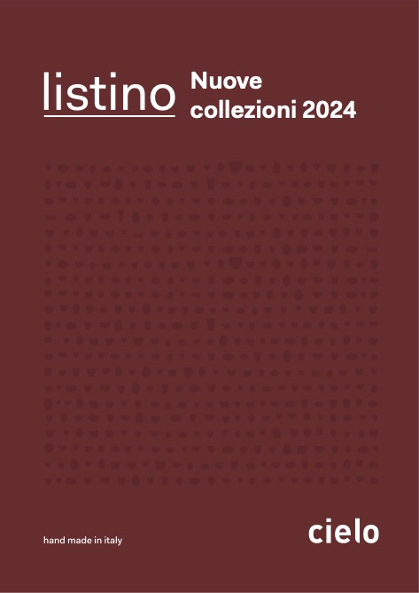 Cielo - Listino prezzi Nuovi prodotti 2024