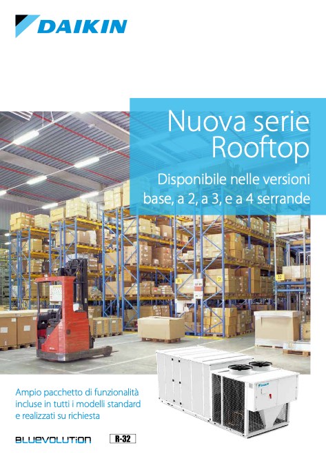 Daikin - Catalogo Rooftop R32