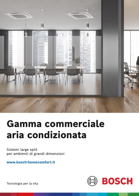 Bosch Termotecnica - Catalogo Gamma commerciale aria condizionata