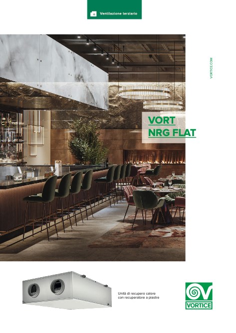 Vortice - Catalogo Serie NRG FLAT