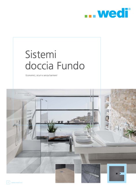 Wedi - Catalogo Sistemi doccia Fundo