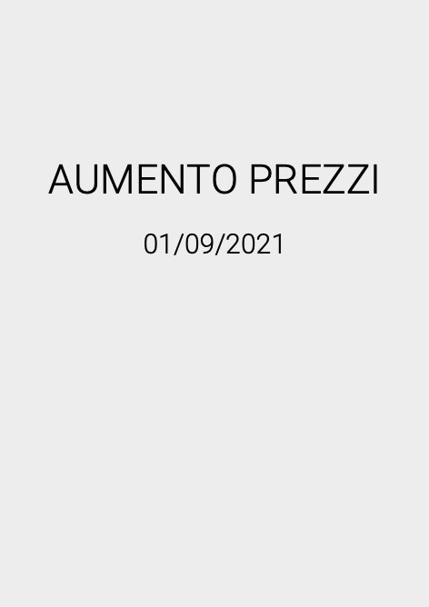 Comap - Listino prezzi Aumento Prezzi