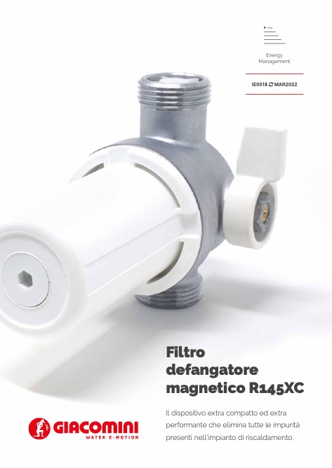 Giacomini - Catalogo Filtro defangatore magnetico R145XC