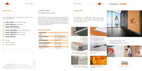 Schluter - Catalogo KERDI