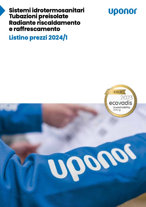 Uponor - Listino prezzi 2024/1 (vigore dal 15/05/2024)